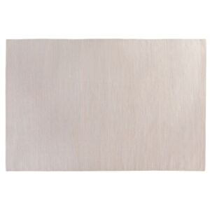 Tappeto - beige - 140x200 cm - in cotone - DERINCE Beliani