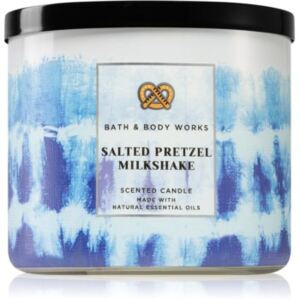 Bath & Body Works Salted Pretzel Milkshake candela profumata I 411 g