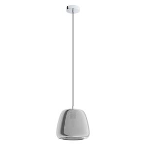 Eglo 39666 - Lampadario su filo ALBARINO 1xE27/40W/230V d. 26 cm grigio