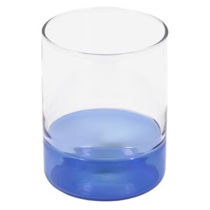 Kave Home - Bicchiere Dorana trasparente e vetro blu