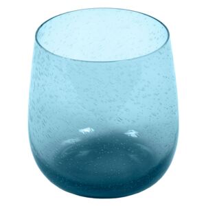 Kave Home - Bicchiere Hanie trasparente e blu