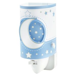 Dalber 63235LT - Lampada per bambini LED da presa BLUE MOON LED/0,5W