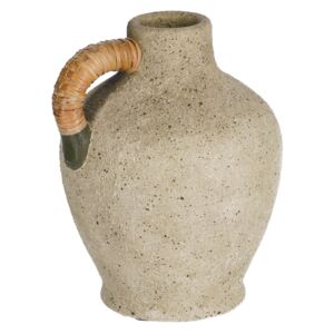 Kave Home - Vaso in ceramica grigio Agle 25 cm