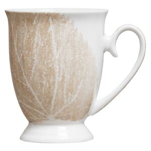 Mug in porcellana Diana Foglia d&#039;Oro 30 cl AMBITION