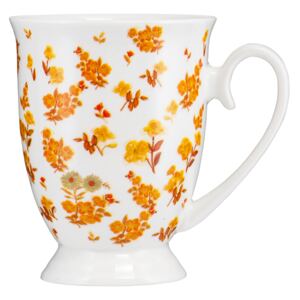 Mug in porcellana Diana Fiori Arancione 30 cl AMBITION