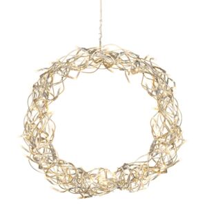 Decorativa corona LED Curly 30 cm