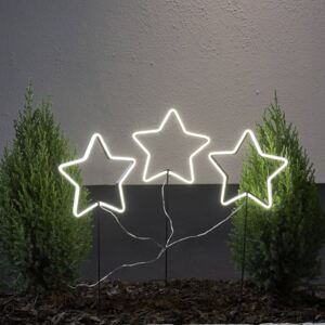 Stella luminosa LED Neon Star da esterni, 3 luci