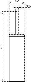 Porta Scopino Ideal Standard IOM supporto di spazzola e scopino A9108MY