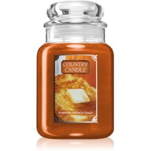 Country Candle Pumpkin & French Toast candela profumata 680 g