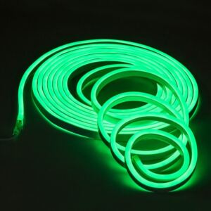 LED Neon Flex Professional Verde 24V da 10 metri - Flessibile Colore Verde