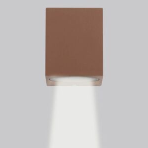 Applique Quadrata Monodirezionale IP65 - GU10 Mattone Base GU10