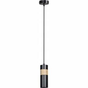 Lampadario a sospensione AKARI 1 BLACK Colore del corpo Nero