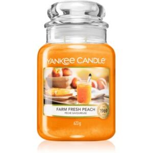 Yankee Candle Farm Fresh Peach candela profumata 623 g