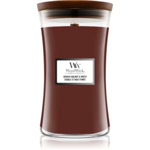 Woodwick Smoked Walnut & Maple candela profumata 610 g
