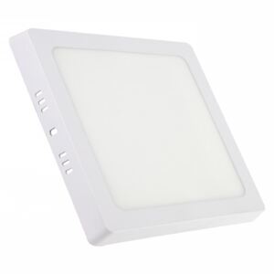 Plafoniera LED 12W - Quadrata Colore Bianco Caldo 2.700-3.200K