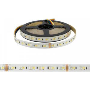 Striscia LED RGB+CCT (bianco Variabile) Serie Professional - IP20 Colore RGB +CCT