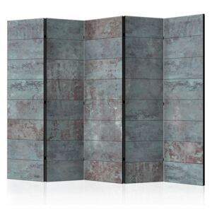 Paravento - Turquoise Concrete II [Room Dividers]