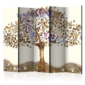 Paravento - golden tree ii [room dividers]