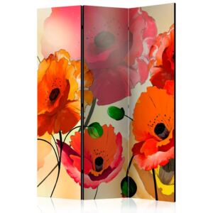 Paravento - velvet poppies [room dividers]