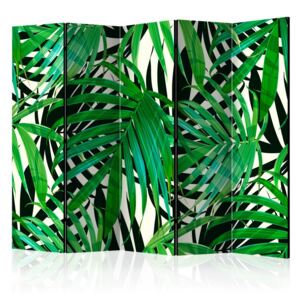Paravento - tropical leaves ii [room dividers]