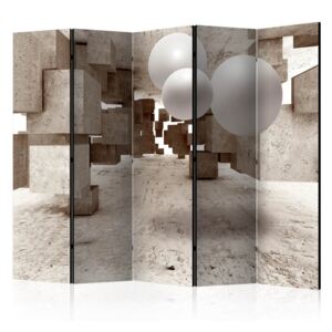 Paravento - concrete maze ii [room dividers]