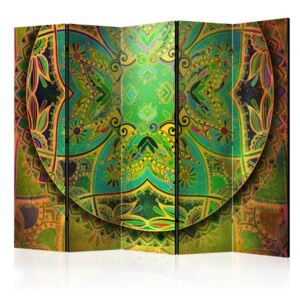 Paravento - Mandala: Emerald Fantasy II [Room Dividers]