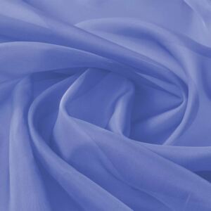 Tessuto in Voile 1,45x20 m Blu Reale