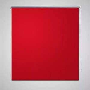 VidaXL Tenda a Rullo Oscurante 100 x 175 cm Rosso