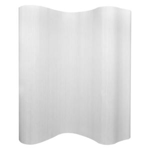 VidaXL Pannello Divisore per la Stanza in Bambù Bianco 250x165 cm