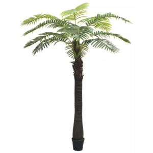 VidaXL Albero di Palma Artificiale con Vaso 310 cm Verde