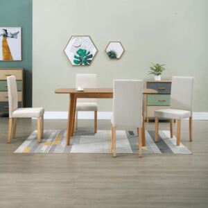 ATENA Beige (tessuto Bluvel 28) - MODERNA SEDIA IMBOTTITA VELVET PER SALONE SALA  DA PRANZO CUCINA UFFICIO 