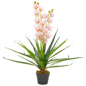 VidaXL Orchidea Artificiale con Vaso Rosa 90 cm