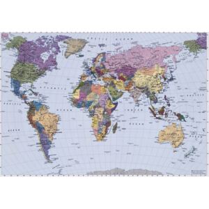 Komar Fotomurale World Map 270x188 cm 4-050