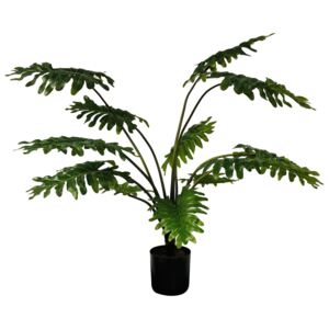 Emerald Pianta Artificiale Philodendron in Vaso 80 cm