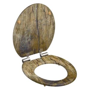 SCHÜTTE Tavoletta WC "Solid Wood MDF" Marrone