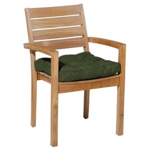 Madison Cuscino da Seduta a Materasso Panama 47x47 cm Verde