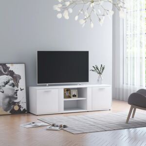VidaXL Mobile Porta TV Bianco 120x34x37 cm in Truciolato