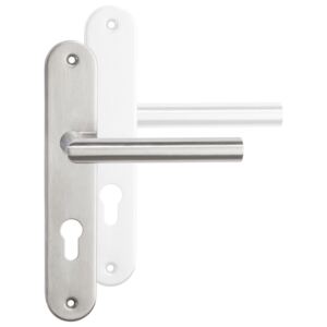 Tectake 401201 maniglia per porta in acciaio inossidabile - pz