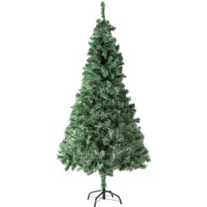 Tectake 402820 albero di natale artificiale - 180 cm, 533 punte, verde