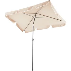Tectake 403136 ombrellone vanessa - beige