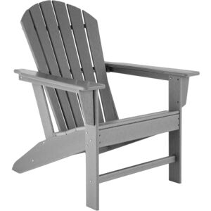 Tectake 403792 sedia da giardino janis - grigio