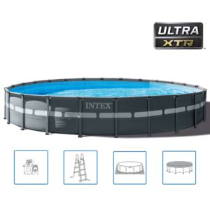 Intex Ultra XTR Frame Set Piscina Rotondo 732x132 cm 26340GN