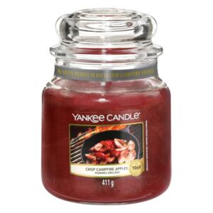 Yankee Candle profumata candela Crisp Campfire Apples Classic medio