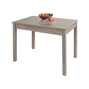 Tavolo da pranzo allungabile olmo in legno nobilitato cm 60x90/120