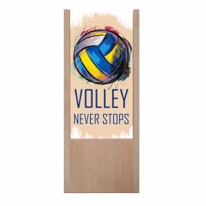 Lampada da tavolo in legno Volleyball never stop