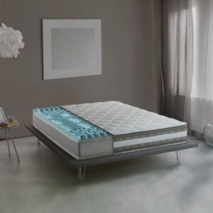Luxury Dream Materasso, Memory Foam, Gel, H 27 cm, 80 x 190 cm