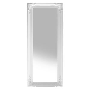 Specchio a parete - cornice bianca - 51 x 141 cm - Beliani