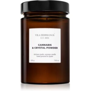 Vila Hermanos Apothecary Cannabis & Crystal Powder candela profumata 225 g