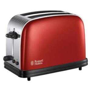 Russell Hobbs Tostapane Colours Plus Rosso Fiammante 1670 W