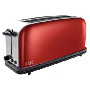 Russell Hobbs Tostapane a Fessura Lunga Colours Plus Rosso 1000 W